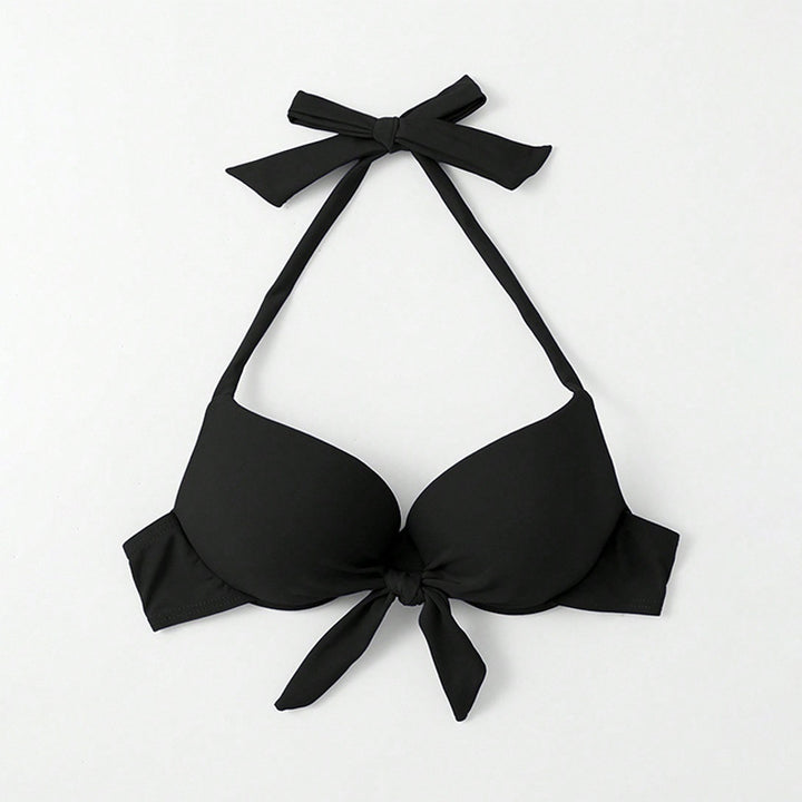 Damen Push-Up-Bikini-Top mit elegantem Schleifen-Design Echo Archiv
