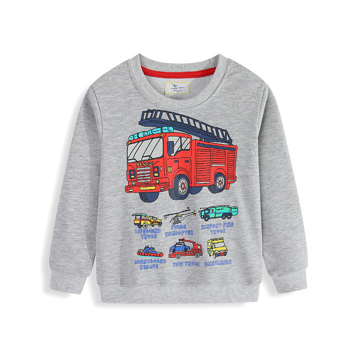Jungen Sweatshirt mit coolem Feuerwehrdesign Echo Archiv