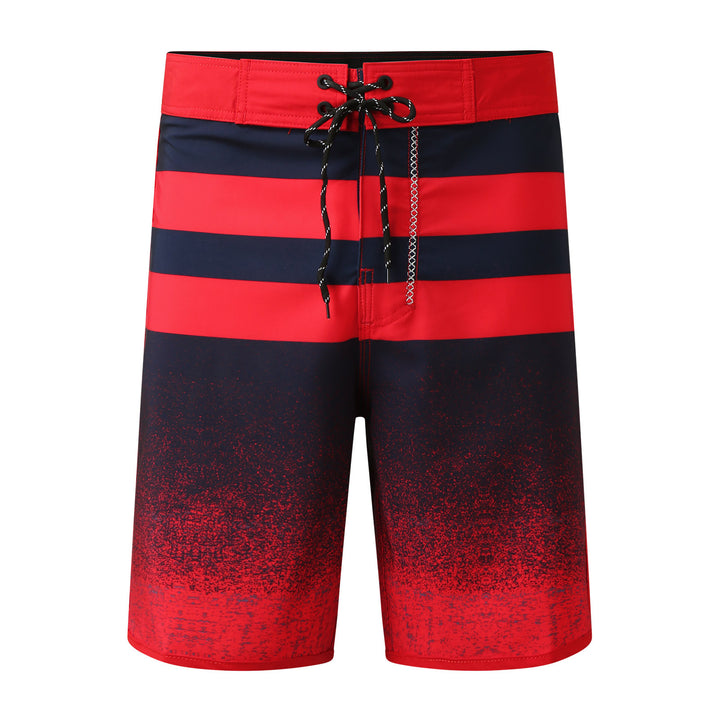 Herren Boardshorts mit innovativem Farbverlauf und komfortablem Kordelzug Echoarchiv