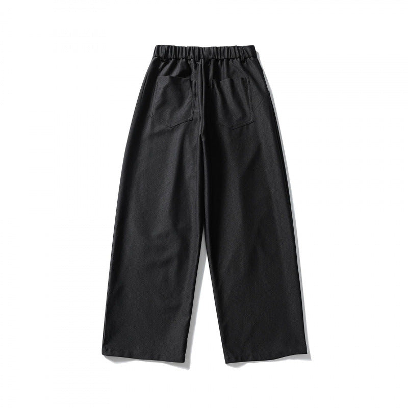 Damen Hochtaillierte Culotte‑Hose mit elastischem Rückenteil, soften Twill und dekorativen Vorderfalten Echo Archiv