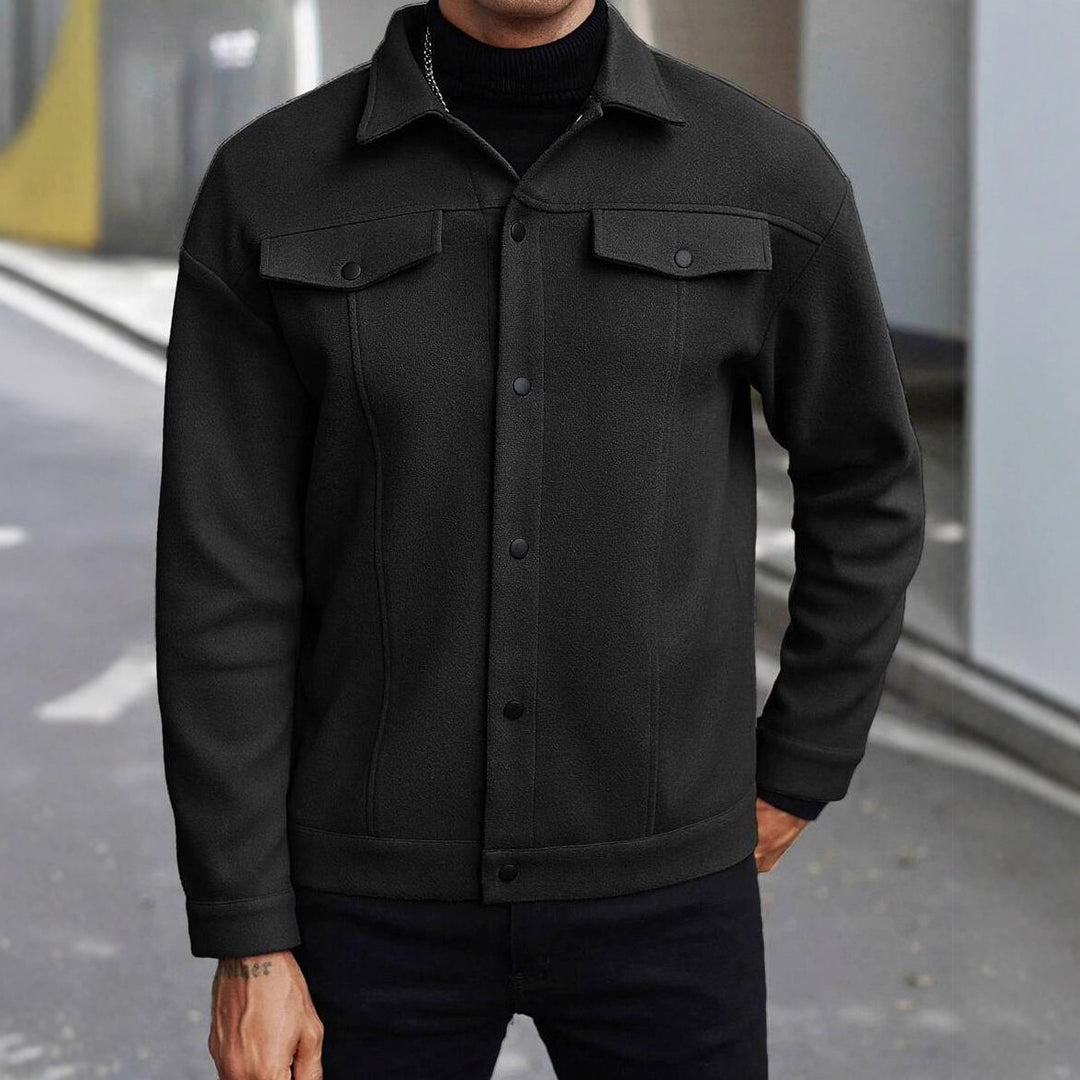 Herren modische Overshirtjacke Echoarchiv