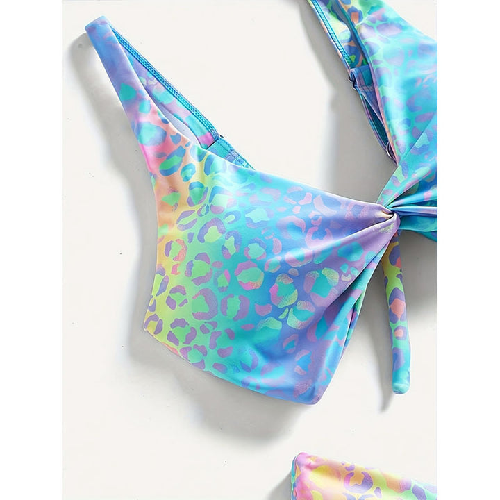 Damen Triangel-Bikini mit modischem Knotendesign Echo Archiv