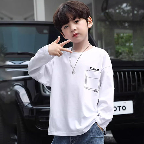Jungen Langarmshirt mit coolem Grafikdruck Echo Archiv