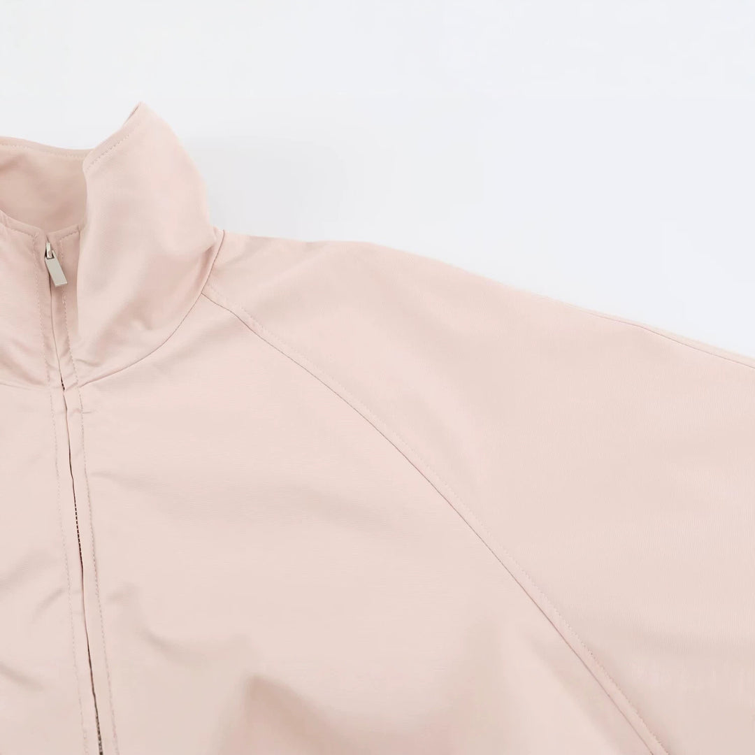 Damen Boxy Kurzblouson mit hohem Stehkragen und Reißverschluss Echo Archiv