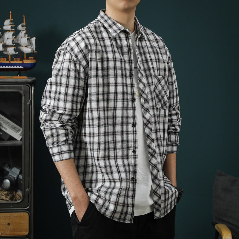 Herren Karierter Flanellshirt Echoarchiv