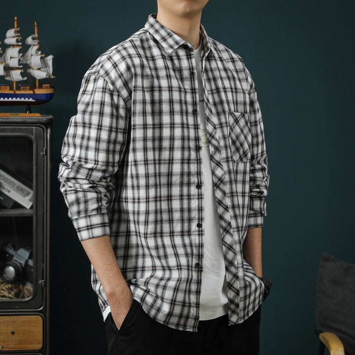Herren Karierter Flanellshirt Echoarchiv