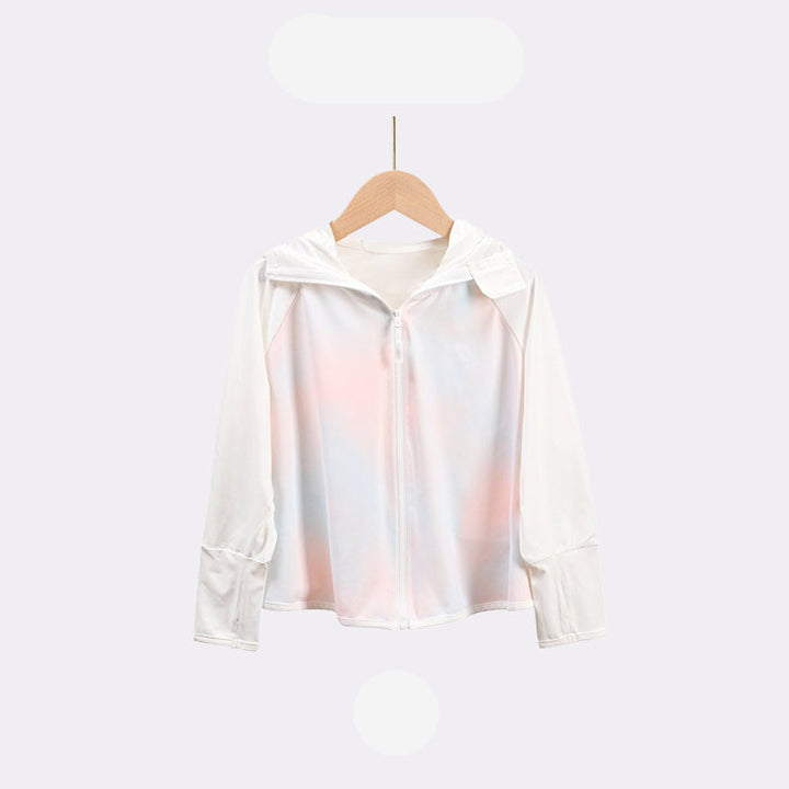 Kinder UV-Schutzjacke mit Kapuze und atmungsaktiven Eigenschaften Echo Archiv