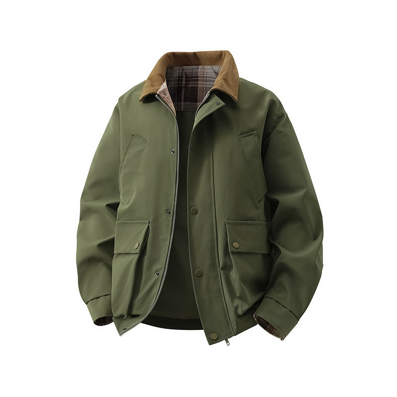 Herren Robuste Arbeitsjacke mit praktischen Taschen Echo Archiv