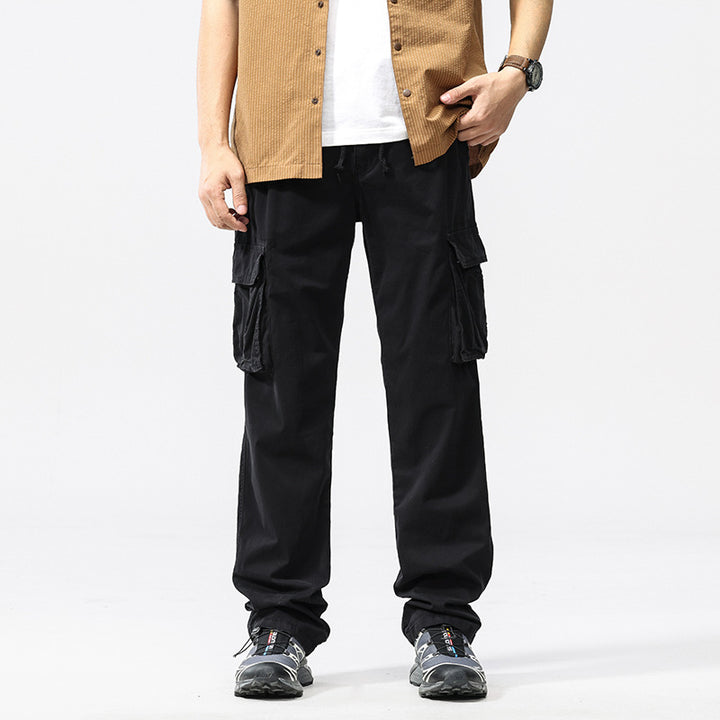 Herren Multifunktionale Cargohose mit elastischem Komfortbund, Tunnelzug und Organizer‑Taschen Echo Archiv