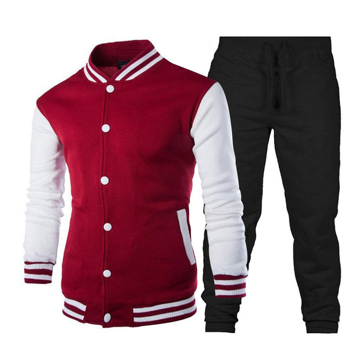 Herren Sportlicher Jacken- und Jogginghose-Set Echoarchiv