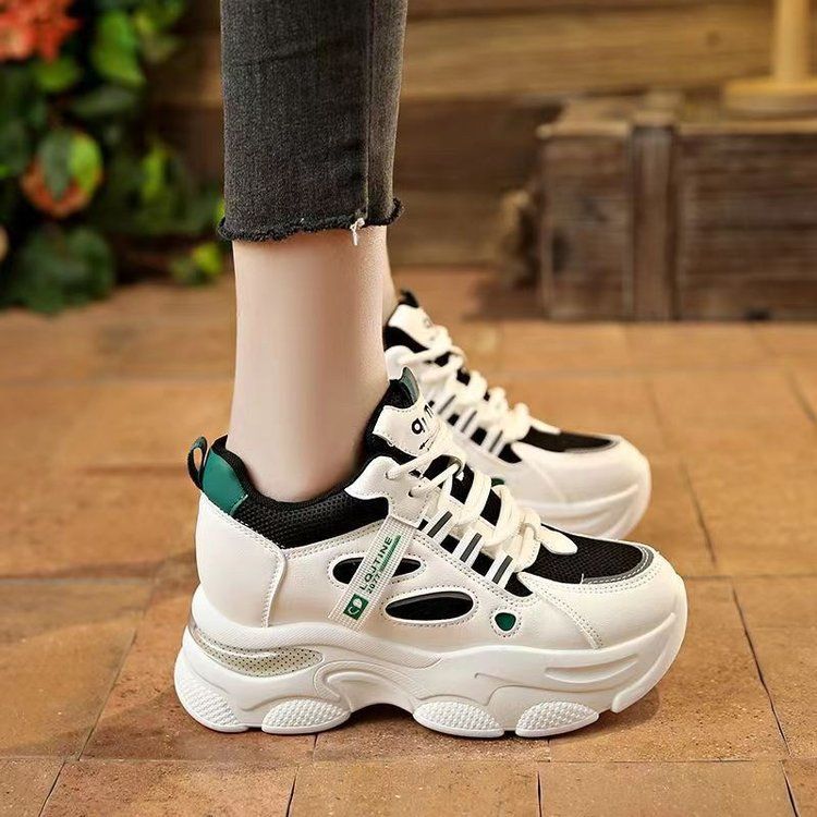 Damen Sportliche Chunky Sneakers mit atmungsaktiver Mesh-Oberfläche und dämpfender Sohle Echo Archiv