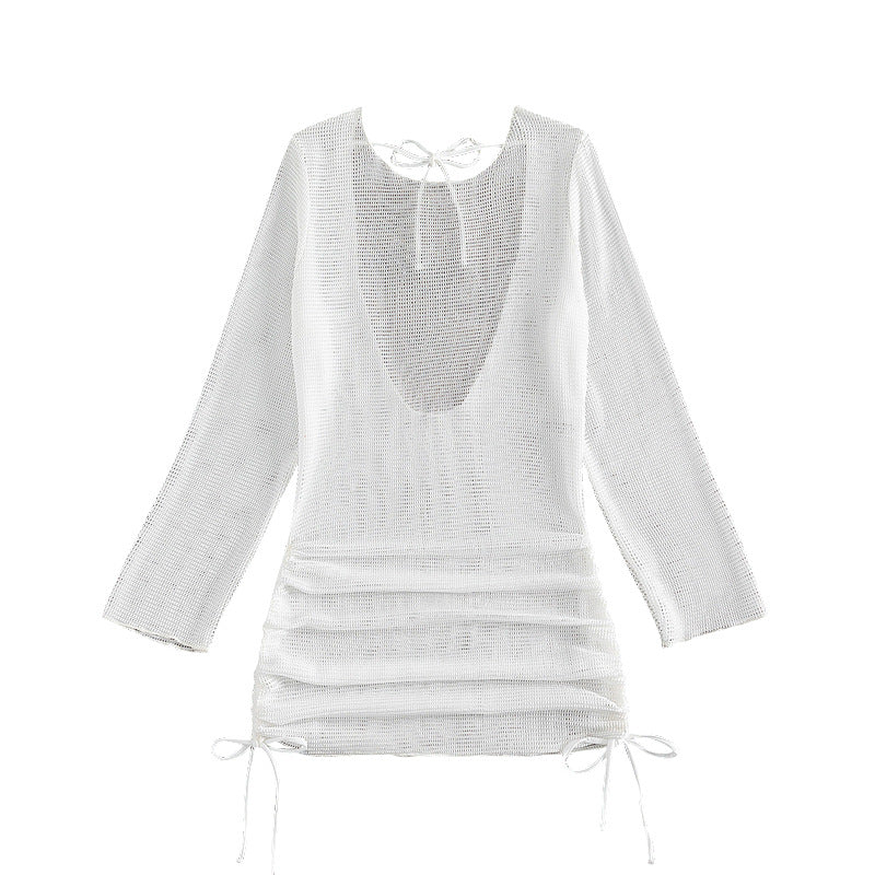 Damen Strandkleid mit eleganten Rüschendetails Echo Archiv