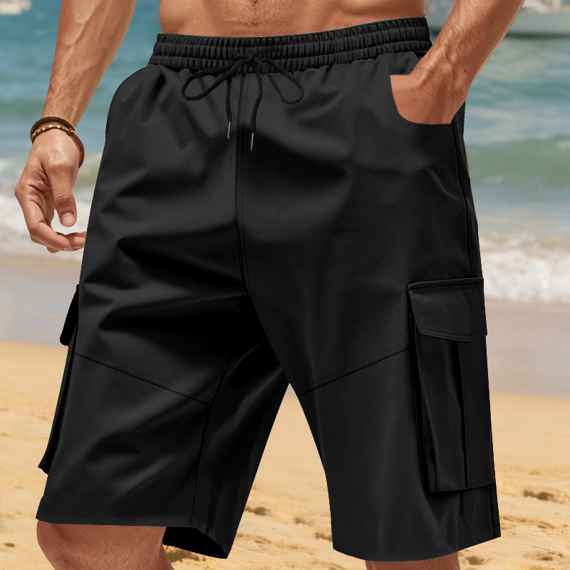 Herren Cargo-Shorts mit elastischem Bund und praktischen Seitentaschen Echoarchiv