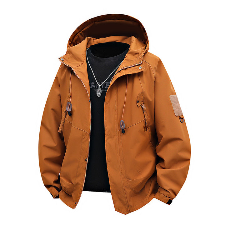 Herren Moderne wasserfeste Outdoorjacke Echoarchiv