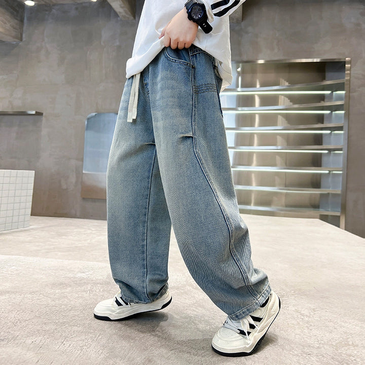 Unisex baggy Jeans mit kreativen Applikationen Echo Archiv