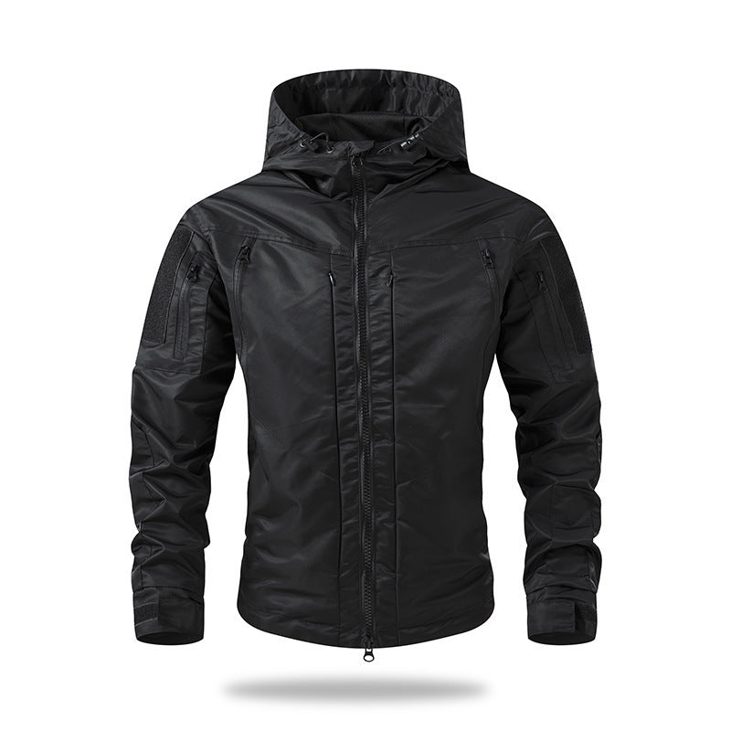 Herren technische Outdoorjacke mit atmungsaktiver Membran Echoarchiv