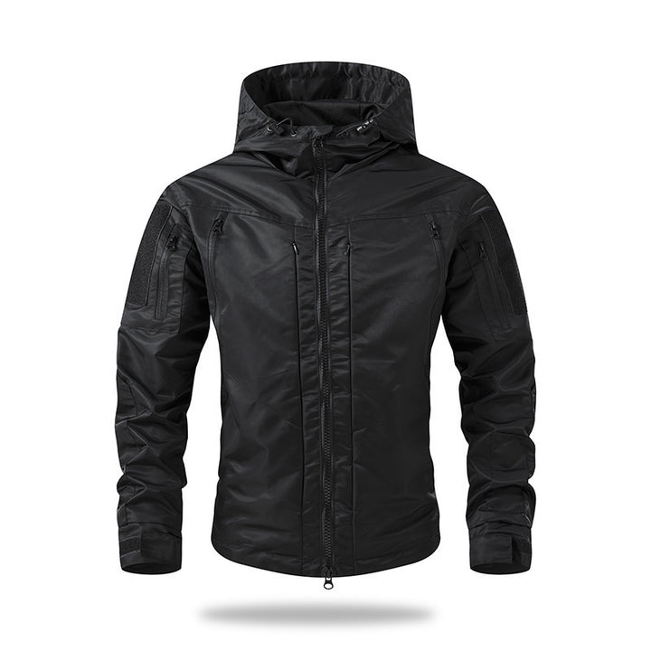 Herren technische Outdoorjacke mit atmungsaktiver Membran Echoarchiv