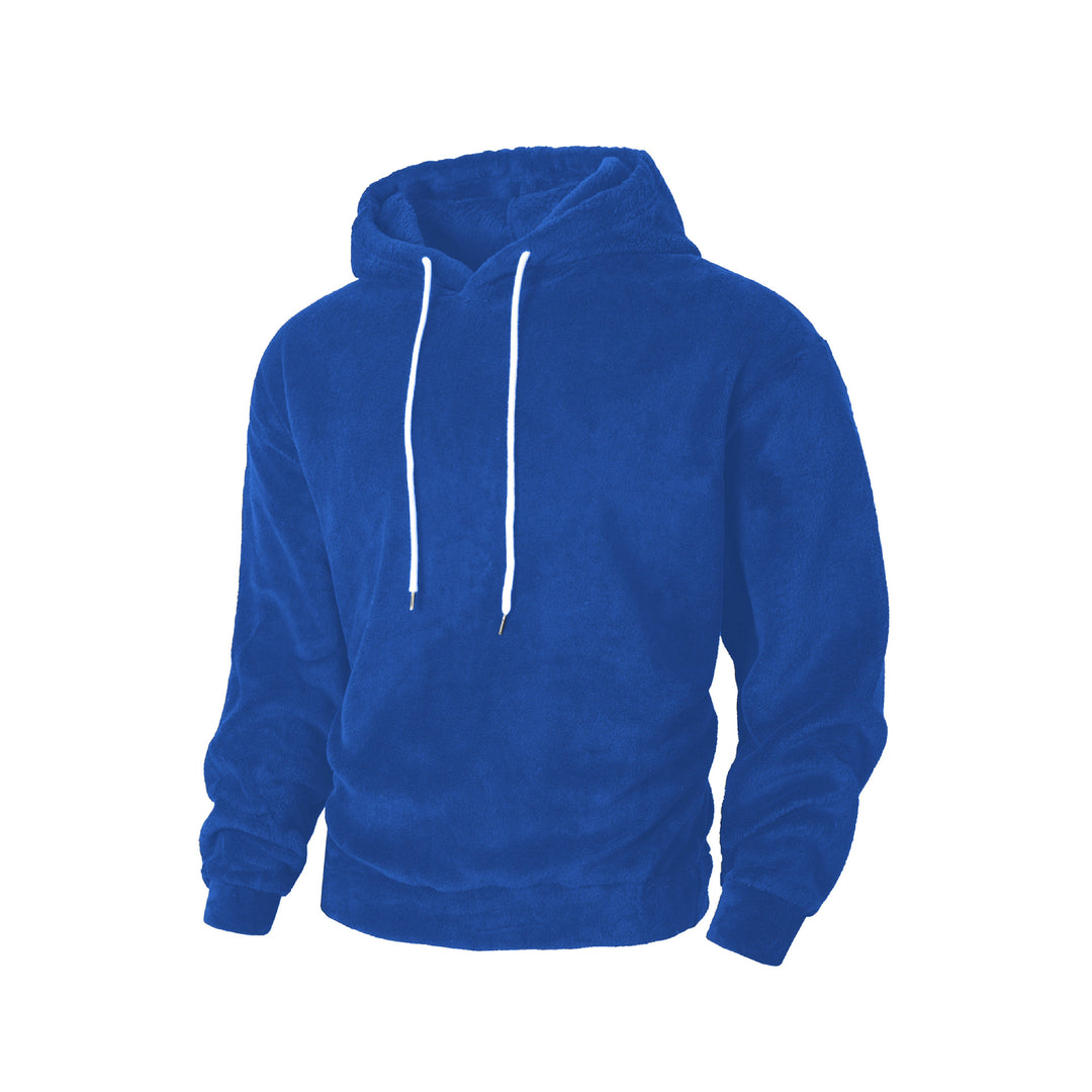 Herren Kuscheliger Fleece-Hoodie mit Kordelzug Echoarchiv