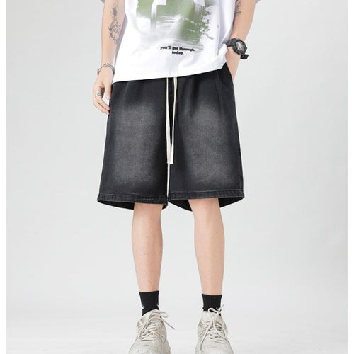Herren lässige Denim-Shorts mit praktischen Seitentaschen Echoarchiv