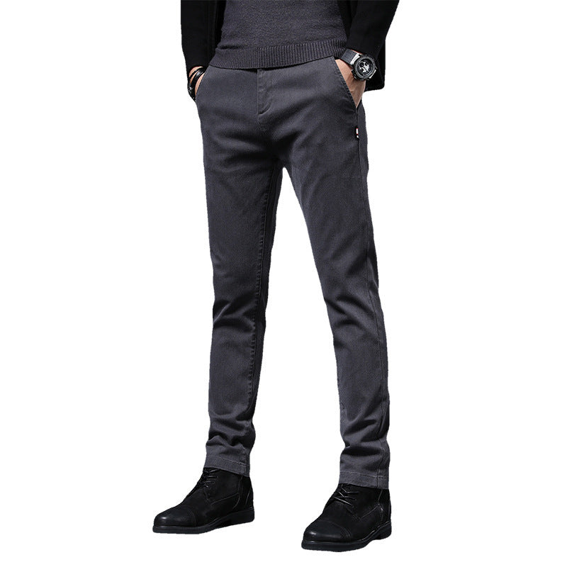 Herren Slim-Fit Freizeithose mit elastischem Bund und praktischen Taschen Echoarchiv