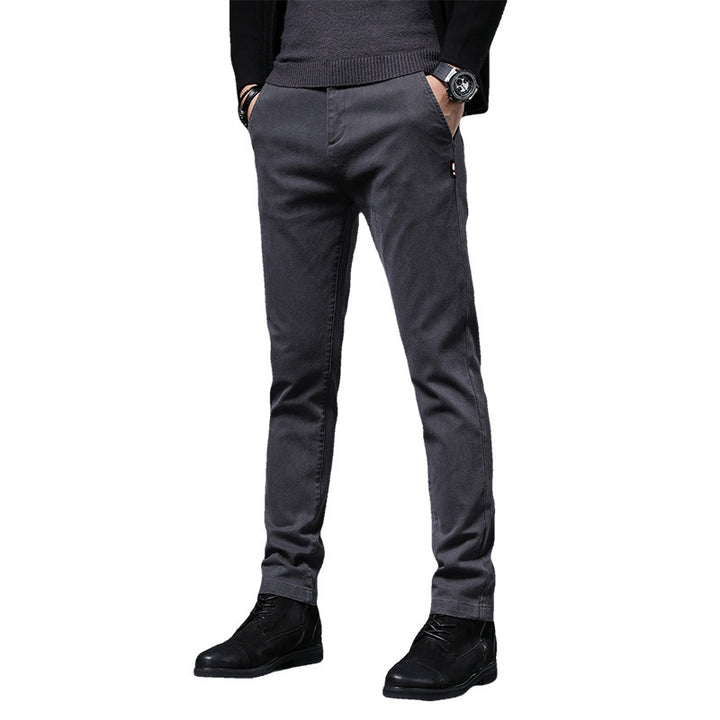 Herren Slim-Fit Freizeithose mit elastischem Bund und praktischen Taschen Echoarchiv