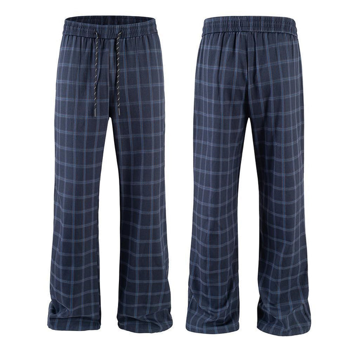 Herren Bequeme Freizeithose mit Karomuster Echo Archiv
