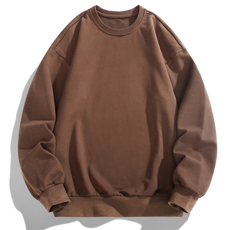 Herren Oversize Rundhals-Sweatshirt mit Rippbündchen und dropped-shoulder Schnitt Echo Archiv