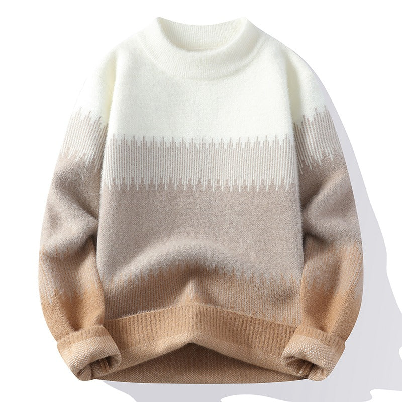 Damen Kuscheliger Pullover mit modernem Farbverlauf Echoarchiv