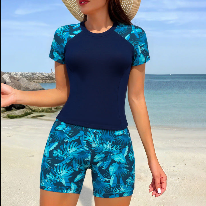 Damen Sportliches Schwimmset Echo Archiv