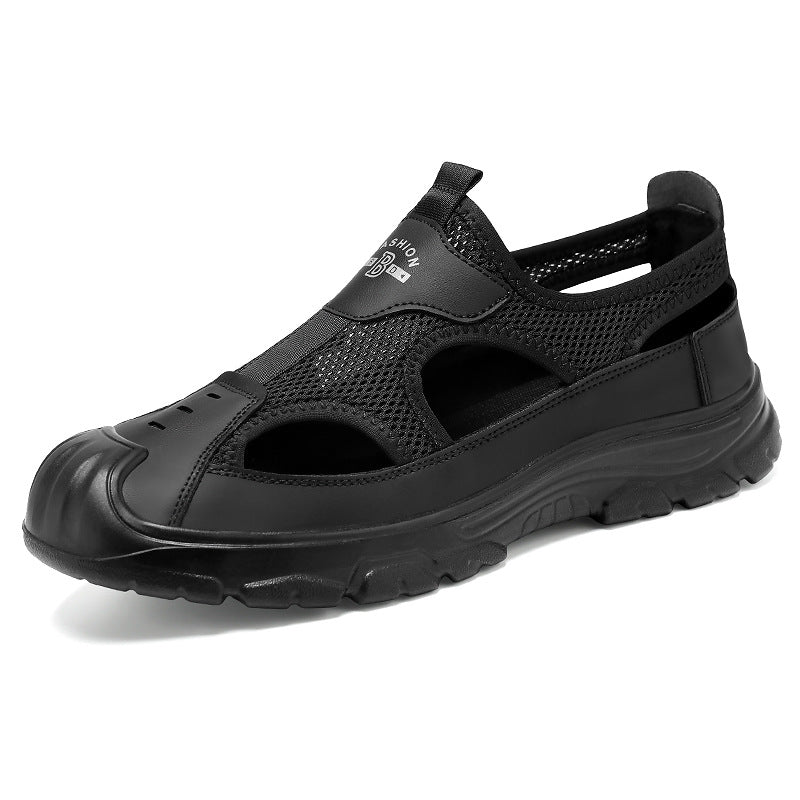 Herren nan atmungsaktive Outdoor-Sandale mit stoßdämpfender Sohle und verstärktem Zehenschutz Echo Archiv