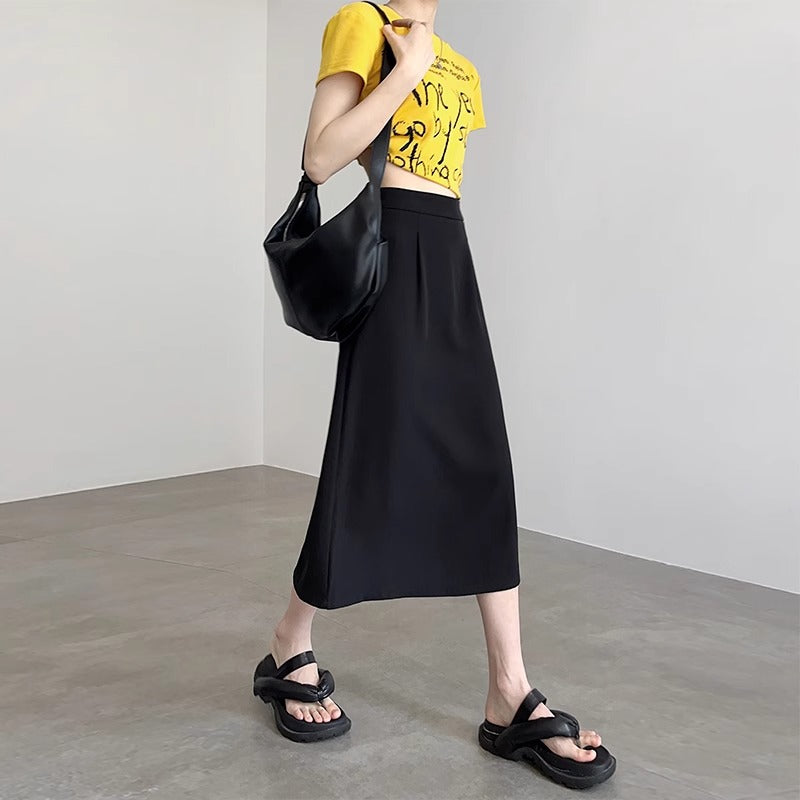 Damen Elegante und fließende Maxirock Echoarchiv