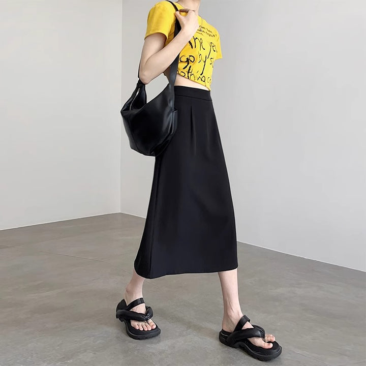 Damen Elegante und fließende Maxirock Echoarchiv