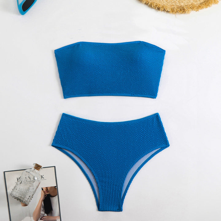 Damen Bandeau-Bikini-Set mit hochgeschnittenen Höschen Echo Archiv