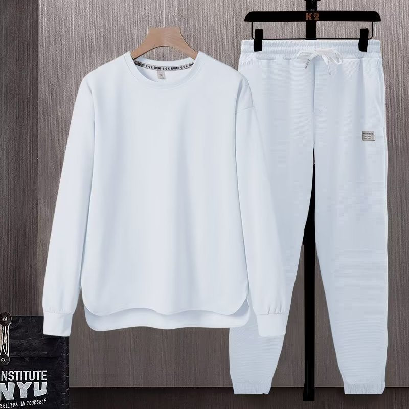 Damen komfortables Sweatshirt und lässige Jogginghose Set Echoarchiv