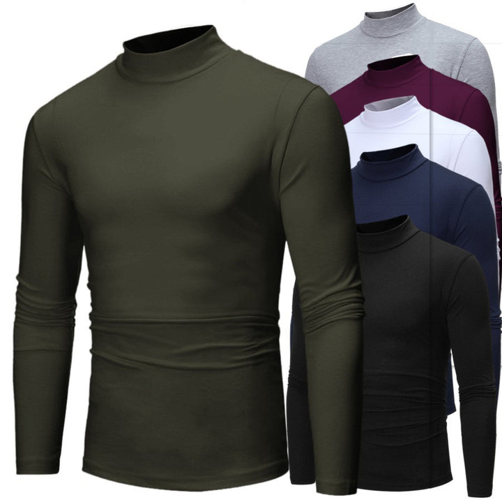 Herren turtleneck Langarmshirt Echoarchiv
