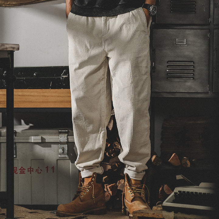 Herren Bequeme Kordhose – Sorevano