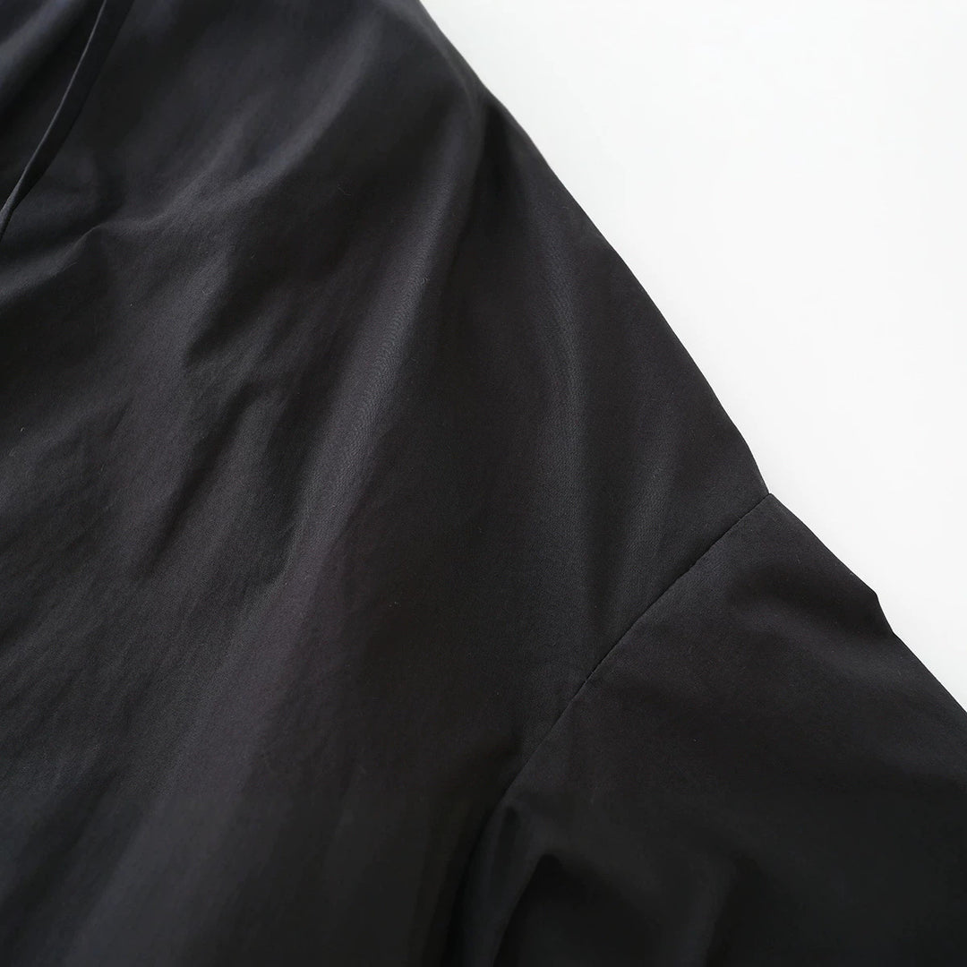 Damen Leichter Cropped-Blouson mit hohem Stehkragen, Tunnelzug und seitlichen Bindebändern Echo Archiv