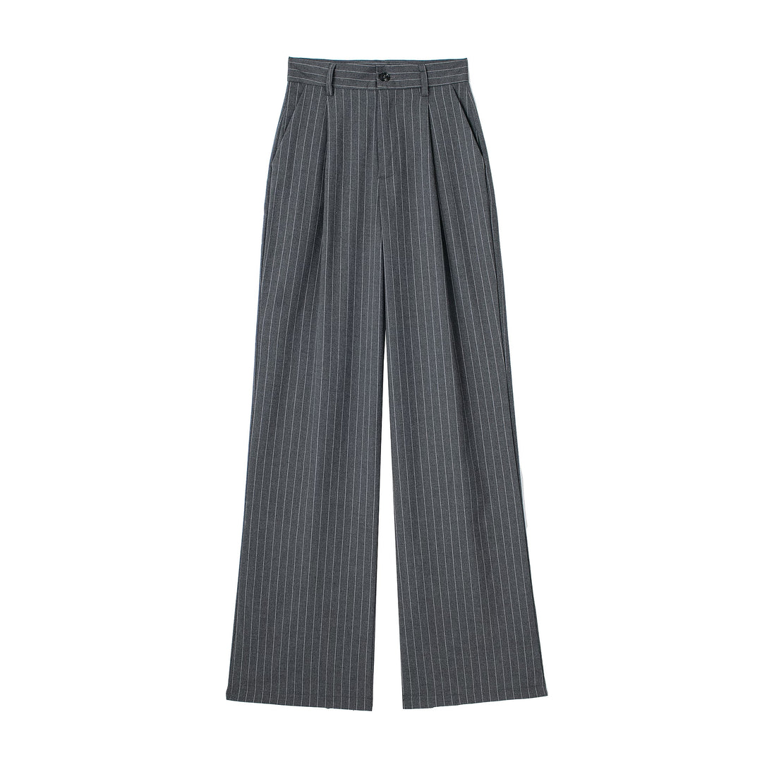 Damen Weite Highwaist-Bundfaltenhose mit Bügelfalte und seitlichen Eingrifftaschen Echo Archiv