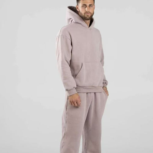 Damen nan extraweicher Oversize-Hoodie mit strukturierter Kängurutasche, überschnittener Schulter und angerauter Innenseite Echo Archiv