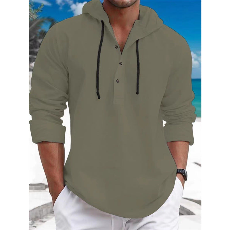 Herren Freizeitpullover mit Kapuze Echoarchiv