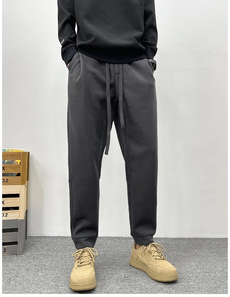 Herren Lässige Sweatpants mit elastischem Bund Echoarchiv