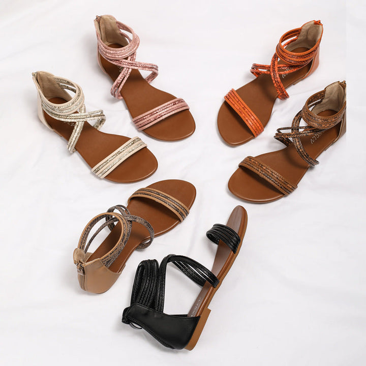 Damen elegante Sommer Sandalen Echoarchiv