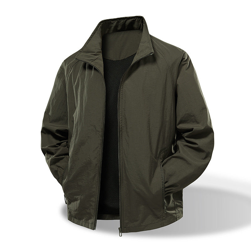 Herren Leichte Übergangsjacke mit atmungsaktiven Materialien Echo Archiv