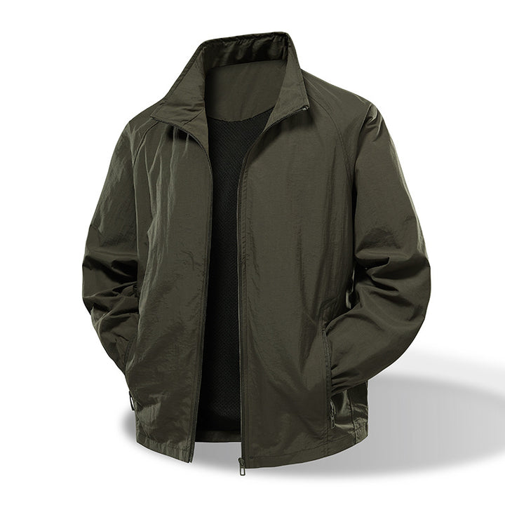 Herren Leichte Übergangsjacke mit atmungsaktiven Materialien Echo Archiv