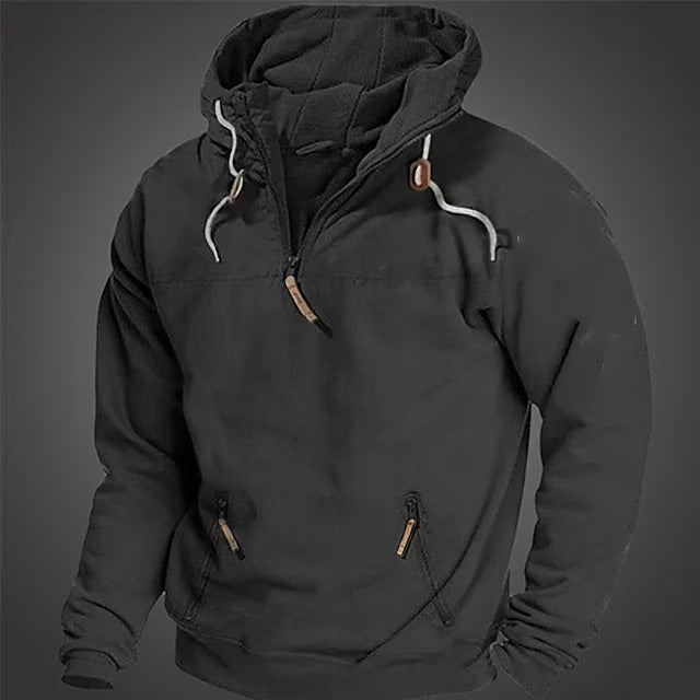 Herren sportlicher Fleece-Pullover mit vielseitigem Einsatz Echoarchiv