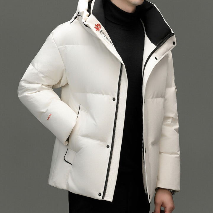 Herren moderne, wattierte Winterjacke Echoarchiv
