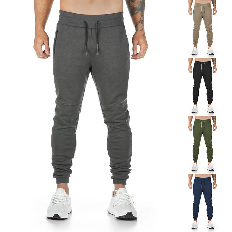 Herren sportliche Jogginghose mit modernen Seitentaschen und elastischem Bund Echoarchiv