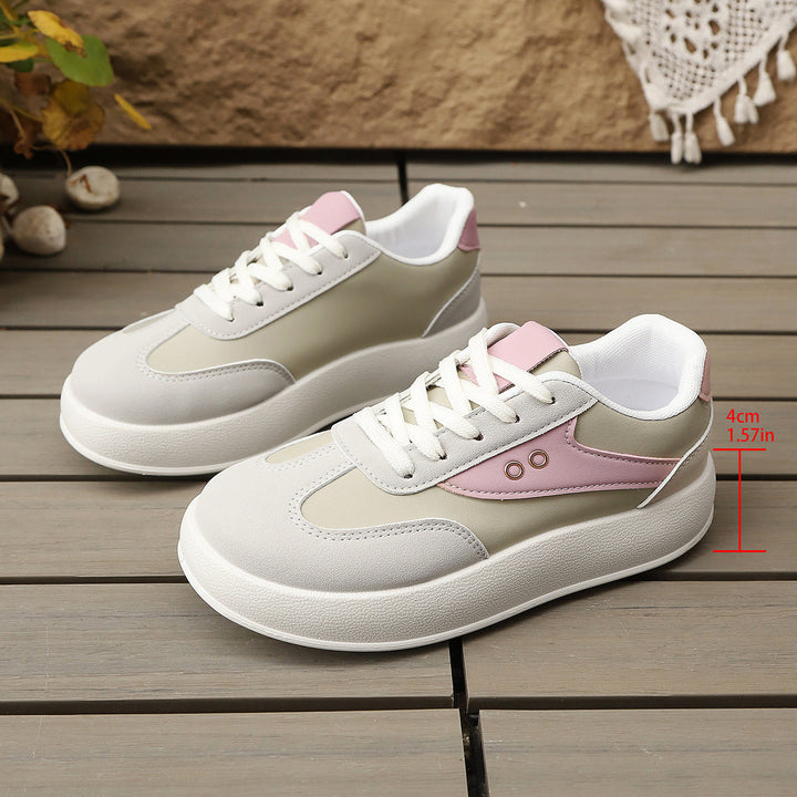 Damen Plattform Sneakers mit sportlichem Chic und gepolstertem Innenfutter Echo Archiv