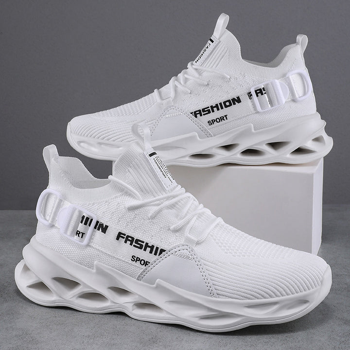 Unisex Strick-Sockensneaker mit gelochter Waben-Luftsohle Echoarchiv
