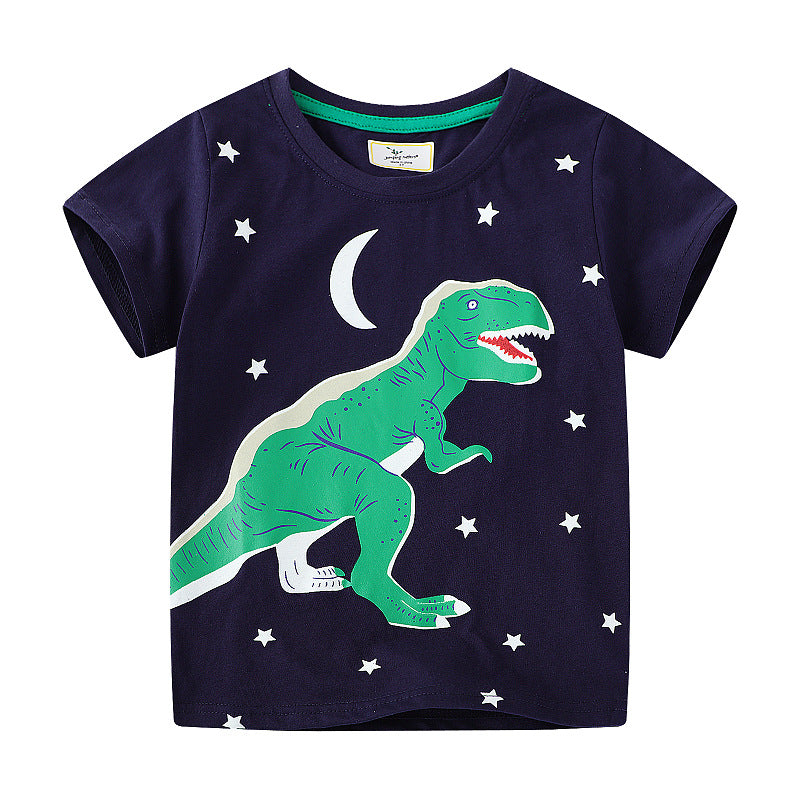 Jungen T-Shirt mit kreativem Dinosaurier-Motiv Echo Archiv 1784092377